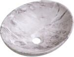 Cerano - Marbelo kerámia mosogató - munkalap - márvány - 41x33 cm (CER-477005)