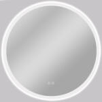 Cerano - Blanco LED fürdőszobai tükör, akril kerettel - fényes fehér - Ø 70 cm