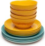 Serax Serviciu de masă Feast, galben-albastru, 12 piese (B9923104-200) Serviciu de masa