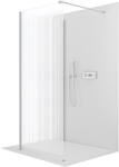 Cerano - Zuhanykabin Onyx Corner Cube B/J - 8 mm - négyzet alakú tartó - króm, rovátkolt üveg - 80x70x200 cm