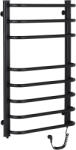 Cerano - Elektromos törölközőszárító Alessandro - 161 W - matt fekete - 860x550 mm