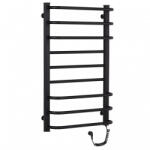 Cerano - Elektromos törölközőszárító Ricardo - 158 W - matt fekete - 860x550 mm