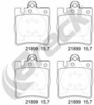 BRECK set placute frana, frana disc BRECK 21899 00 702 20 (21899 00 702 20)