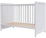  Patut copii din lemn Hubners Paula 120x60 alb (PHPAU12AL)