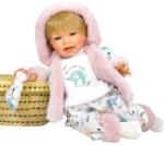Nines D'Onil Papusa Nines DOnil, Susi, cu sunete, cu articulatii, cu suzeta, cu miros de vanilie, 48 cm (4703) Papusa