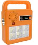 SAndowi Kit solar portabil-Lanterna, difuzor, port de iesire USB : Culoare - portocaliu (KOLIS038-P)