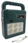 SAndowi Kit solar portabil-Lanterna, difuzor, port de iesire USB : Culoare - negru (KOLIS038-N)