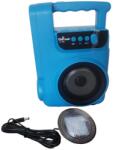 CcLamp Kit solar portabil cu Player Bluetooth, Usb, Card TF, Radio FM, Lanterna si 1 Bec Led Extensibil : Culoare - albastru (CL-830-AL)