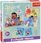 Trefl O zi fericită pentru Lilo și Stitch 2 în 1 93585 Puzzle