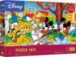 Trefl Mickey Distracție în bălți 160 piese 40055 Puzzle