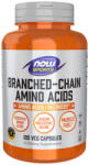 NOW Branched-Chain Amino Acids - BCAA 120 Veg Kapszula