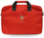 U.S. Polo Assn US Polo Assn. bag a 16" laptop táska, piros