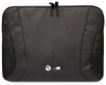BMW M Comp Sleeve 16" Carbon & Perforated BMCS16SPCTFK laptop táska, fekete