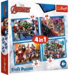 Trefl Brave Avengers 4in1 34386 Puzzle
