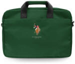 U.S. Polo Assn US Polo Assn. bag a 16" laptop táska, zöld