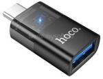 hoco. UA36B adapter (USB aljzat - Type-C, adatátvitel és töltés, OTG) FEKETE (HOCO_UA36B) (HOCO_UA36B)