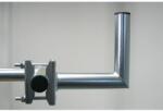 WFmetal Suport antenă balcon, zinc galvanic, lungime 20 cm (K20B42)