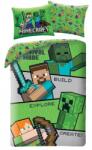 Halantex Minecraft ágyneműhuzat szett - Steve és Creeper (MNC-783BL) (MNC-783BL)