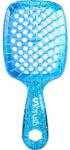 UNbrush - Detangling Hair Brush Mini Glitter - Sapphire Detangler hajkefe