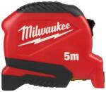 Milwaukee COMPACT Mérőszalag zárt tokban, Hossz: 5m, 25mm széles, automatikus visszacsévélés (4932498778)