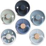 FRIGG Round Latex Endless Sea биберон Size 1 6 бр
