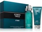 Iceberg Twice Cyan set cadou pentru bărbați