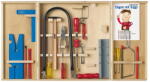 PEBARO Pebaro 407, set traforaj in cutie de lemn (407)