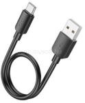hoco. X96 adatkábel (USB - Type-C, 27W, PD gyorstöltő, 25cm) FEKETE (HOCO_X96_USB_TYPEC_BLACK) (HOCO_X96_USB_TYPEC_BLACK)