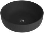 Spectrum Lavoar pe blat Spectrum, Calvia Black, rotund, negru mat (04653) - e-baie