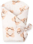 New Baby Gyerek pólya New Baby Love Teddy bear 80x80 cm beige