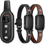 ROJECO RojecoPD521 1000m kutyakiképző nyakörv 2 nyakörvvel (fekete) (RXGQYTE-01A06)
