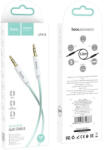 hoco. UPA19 Aux kábel 3.5 jack-3.5 jack , szövet , zöld aranyozott