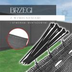 Springos Sn0062 árnyékolóháló világos antracit 185 g/m2 1, 5 x 50 m 200 szalagok (SN0062)