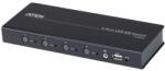 ATEN Switch KVM ATEN CS724K, 4x USB, Black (CS724KM-AT)