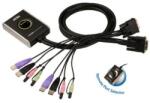 ATEN Switch KVM ATEN CS682, 2-Port, Audio 2.1, Remote port selector (1.8m) (CS682-AT)