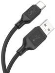 hoco. X90 cablu de date (USB - Tip-C, 3A, 100cm) BLACK X90_USB_TYPE-C_B (X90_USB_TYPE-C_B)