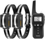 ROJECO PD529 1000m kutyakiképző nyakörv 2 nyakörvvel (fekete)