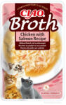Inaba Foods INABA Ciao Broth - kiegészítő macskáknak csirke és lazac ízű húslevesben 40g