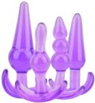 Loving Joy Dopuri Anale Set pentru Antrenament Violet 4 Marimi Ideal pentru Incepatori