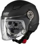 MT Helmets MT Lite Pure A1 gyerek nyitott motoros bukósisak matt fekete