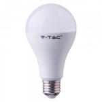 V-TAC LED lámpa , égő , körte , E27 foglalat , 18 Watt , természetes fehér (2708)