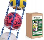 FBSYS Labdaakasztó, 8 db labdához, kék-fehér (fbsys-x8-niebiesko-biały)