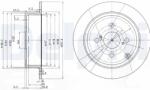 Delphi BG3889 féktárcsa, Toyota, 258mm, 9mm vastag