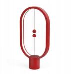 allocacoc Heng Balance DH0075 fa LED asztali lámpa, piros (DH0075WT/HBLEUC)