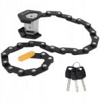 West Biking Kerékpárvédő Összecsukható Kerékpárlakat, kulcsos, 85cm, fekete (B570)