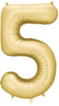 Party Deco 5-ös számú lufi arany 86 cm (FB1S-5-019)