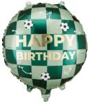 Party Deco Boldog születésnapot ballon golyókkal, 35 cm (FB296)