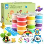 Jarmelo Ultrakönnyű modellező agyag 24 db (JA95409)