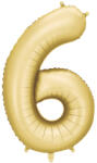 Party Deco 6-os számú lufi arany 86 cm (FB1S-6-019)
