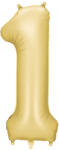 Party Deco Arany 1-es számú lufi 86 cm (FB1S-1-019)